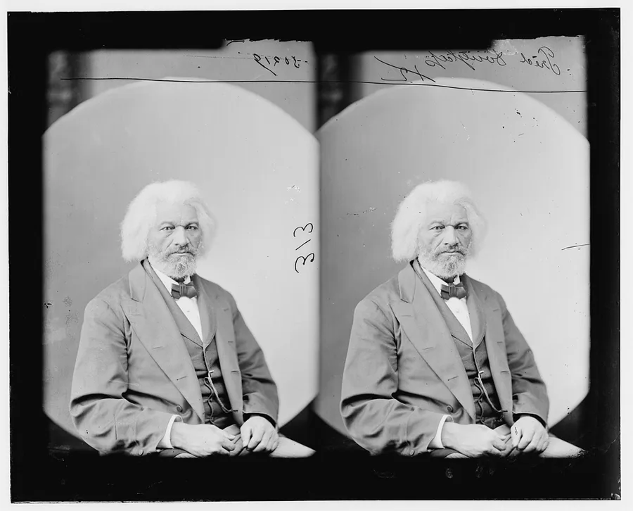 Frederick Douglass, portrait, 1877